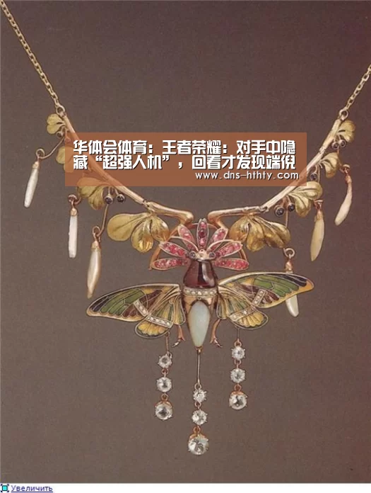 华体会体育:王者荣耀:对手中隐藏“超强人机”,回看才发现端倪,比外挂还强(图2) 华体会体育